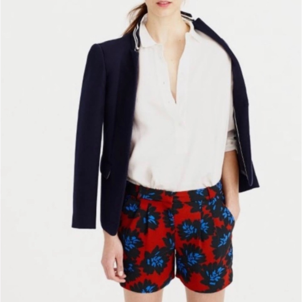 J. crew floral shorts
